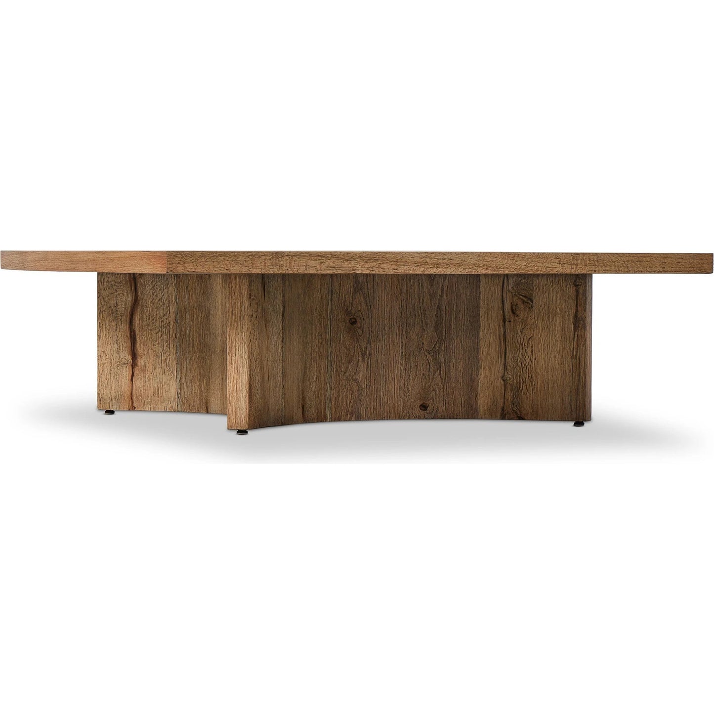 010 SI-2137241 | Additional Silo | Brinton Square Coffee Table by Four Hands in rustic oak. Made from thick oak veneer, engineered hardwood in a modern style.