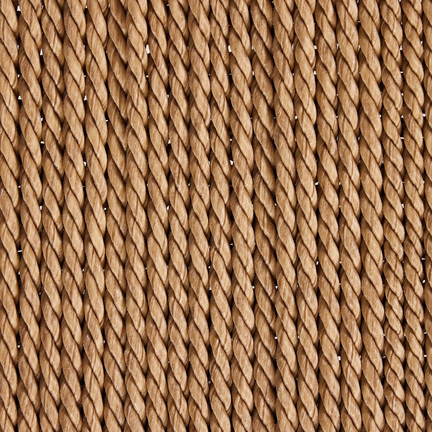 025 SI-2257079 | Closeup | Ladder Back Outdoor Dining Chair by Four Hands. Made from 100% polyethylene, solid teak in a transitional style.