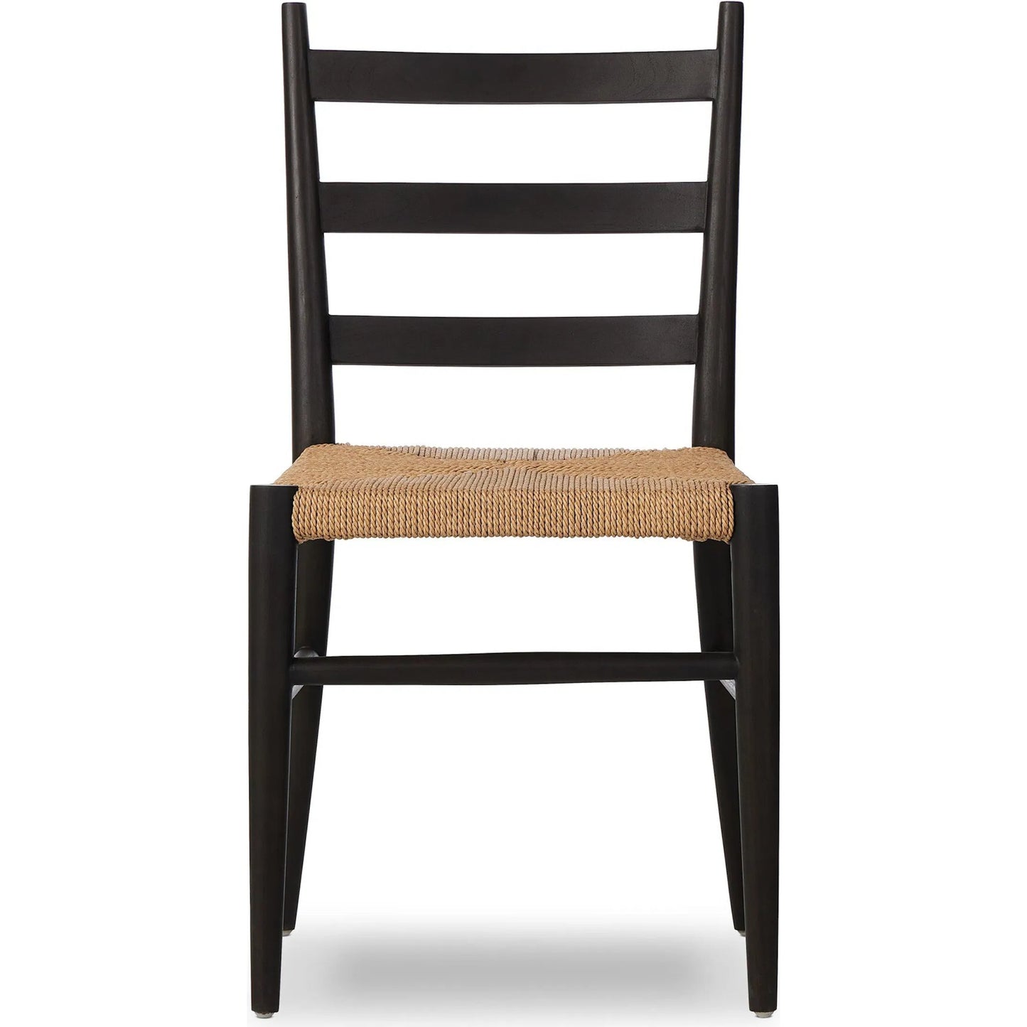 021 SI-2257079 | Additional Silo | Ladder Back Outdoor Dining Chair by Four Hands. Made from 100% polyethylene, solid teak in a transitional style.