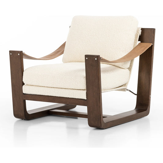 Cesar Chair by Four Hands in dakota warm taupe, durham cream, almond. Made from unique in a modern style.