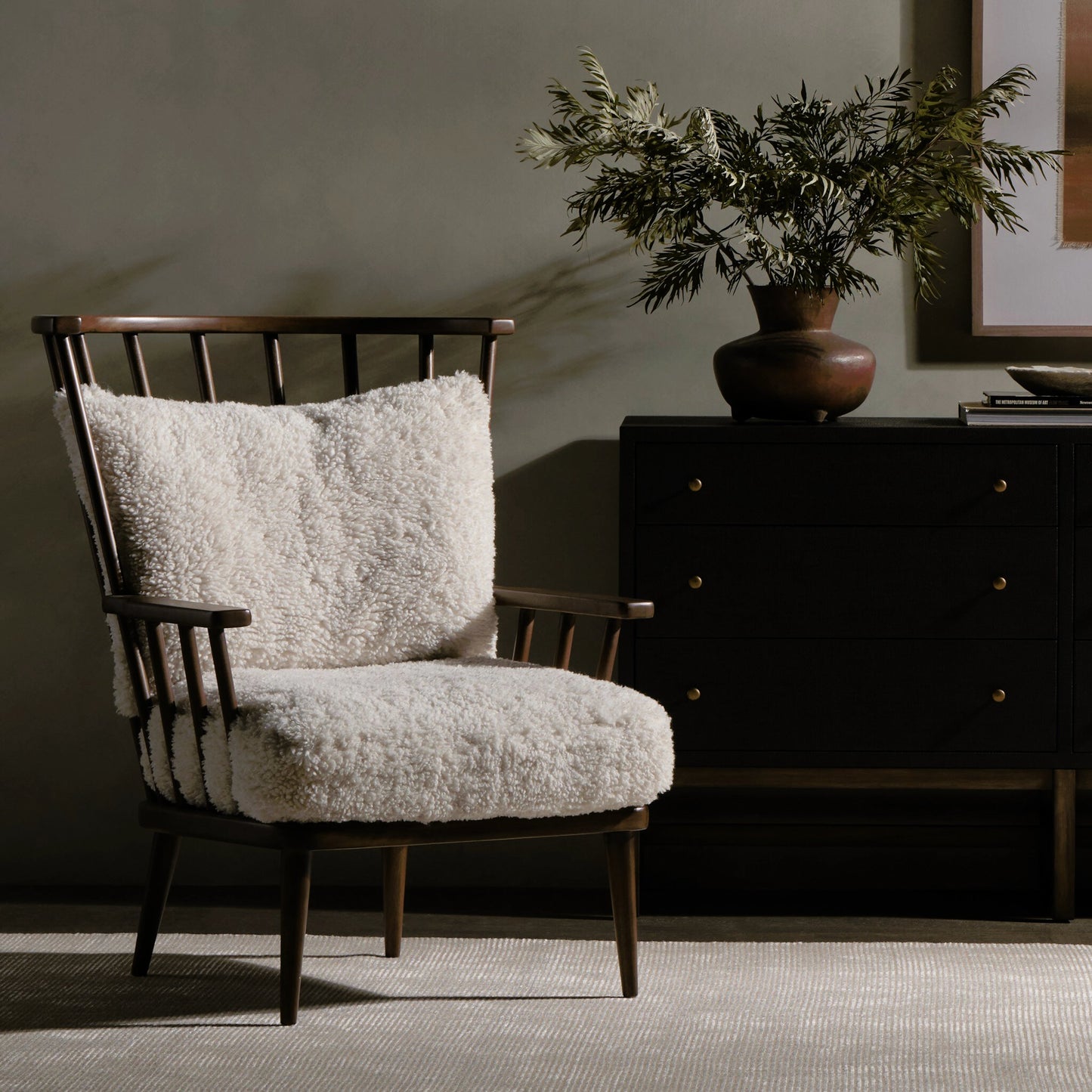 025 SI-2001387 | Lifestyle | Graham Chair by Four Hands. Made from unique in a modern style.