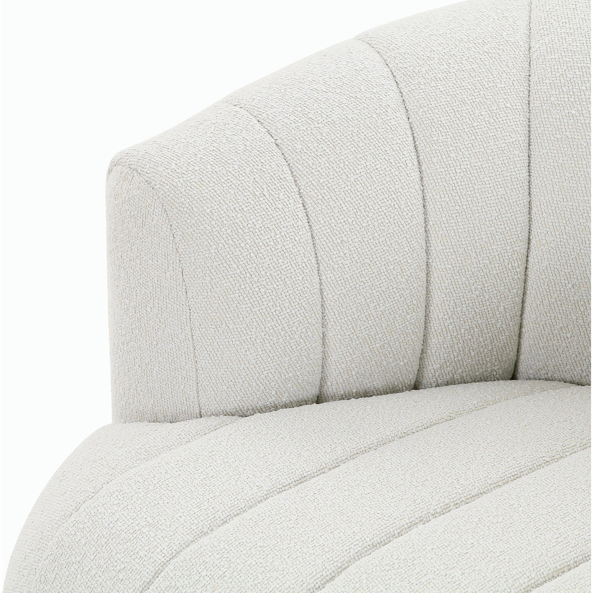 Elliana Swivel Chair by Four Hands. Made from 100% polyester, poplar plywood in a modern style.
