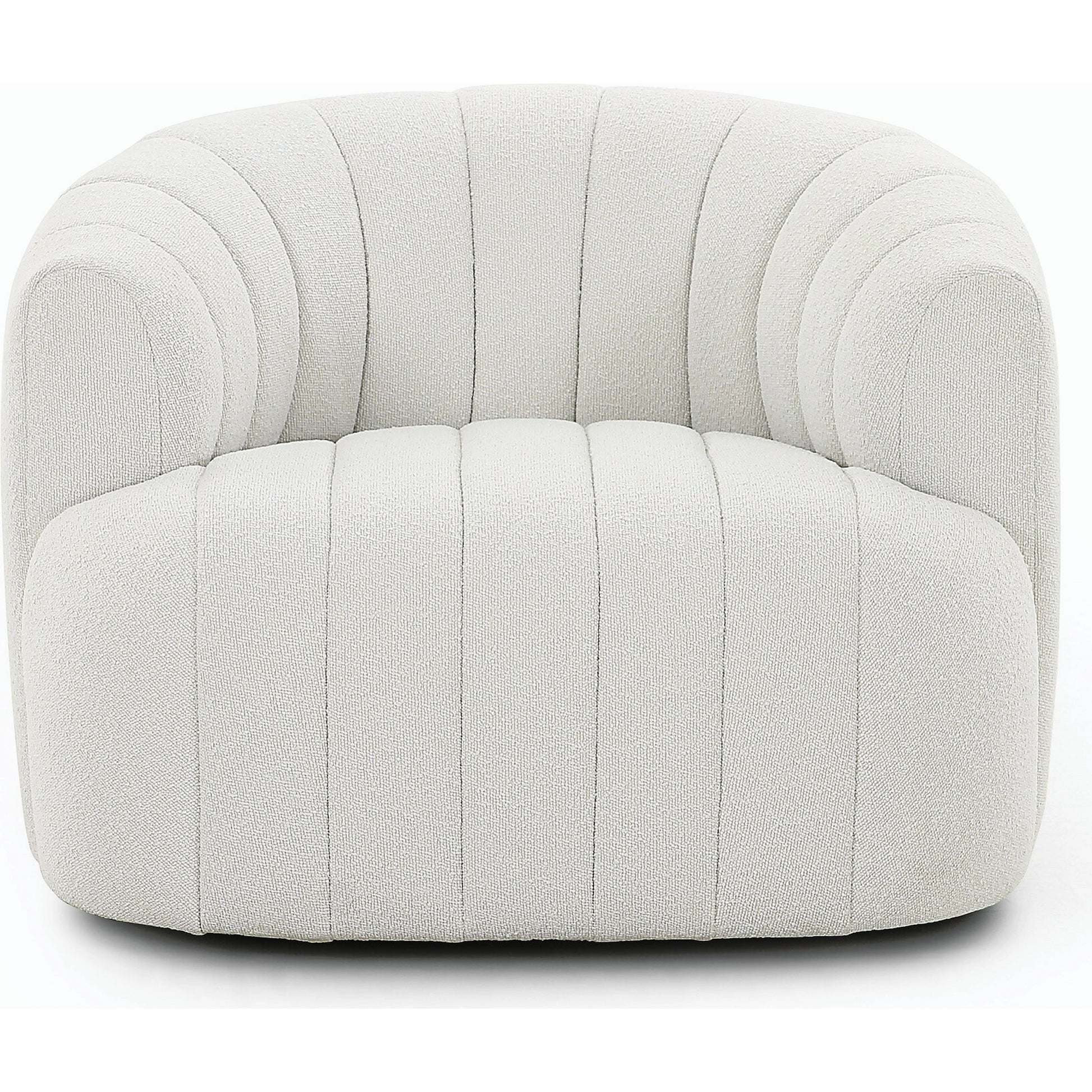 Elliana Swivel Chair by Four Hands. Made from 100% polyester, poplar plywood in a modern style.
