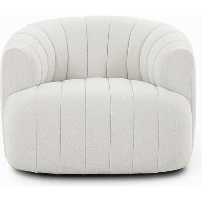 Elliana Swivel Chair by Four Hands. Made from 100% polyester, poplar plywood in a modern style.
