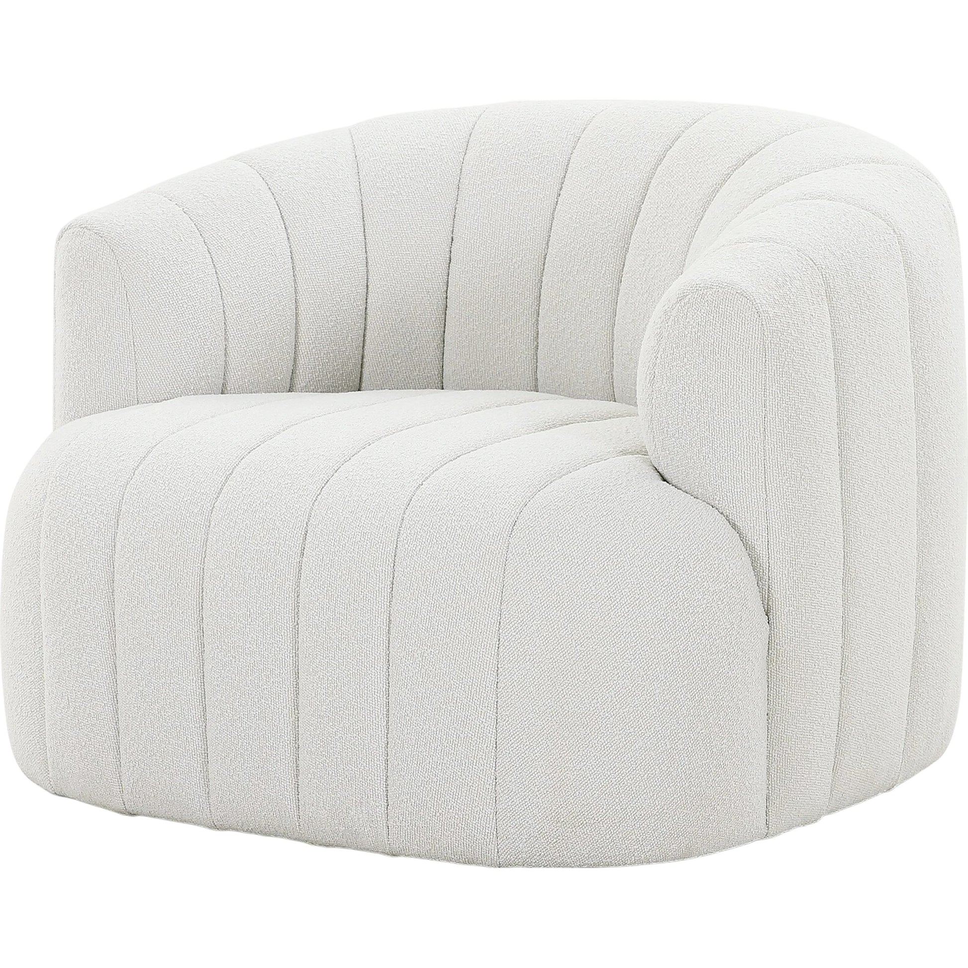 Elliana Swivel Chair by Four Hands. Made from 100% polyester, poplar plywood in a modern style.