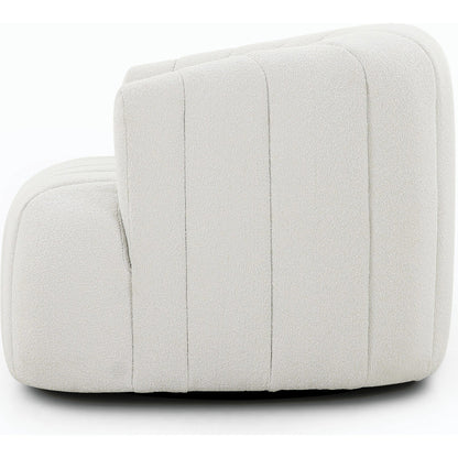 Elliana Swivel Chair by Four Hands. Made from 100% polyester, poplar plywood in a modern style.