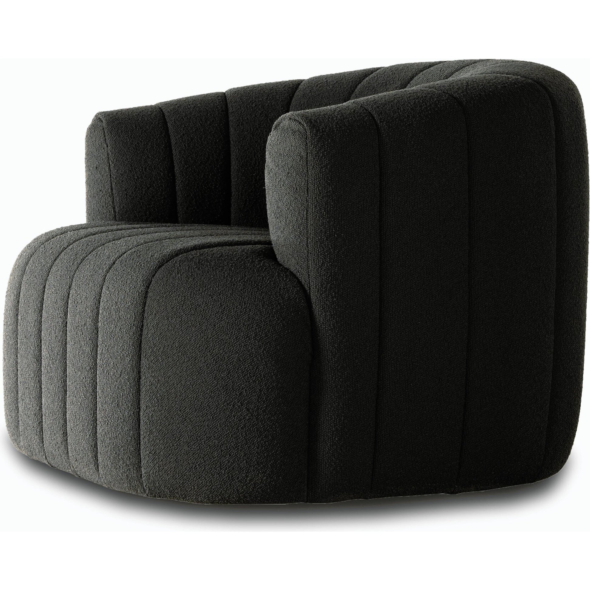 Elliana Swivel Chair by Four Hands. Made from 100% polyester, poplar plywood in a modern style.
