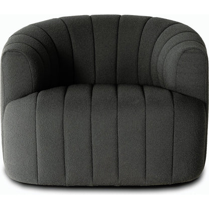 Elliana Swivel Chair by Four Hands. Made from 100% polyester, poplar plywood in a modern style.