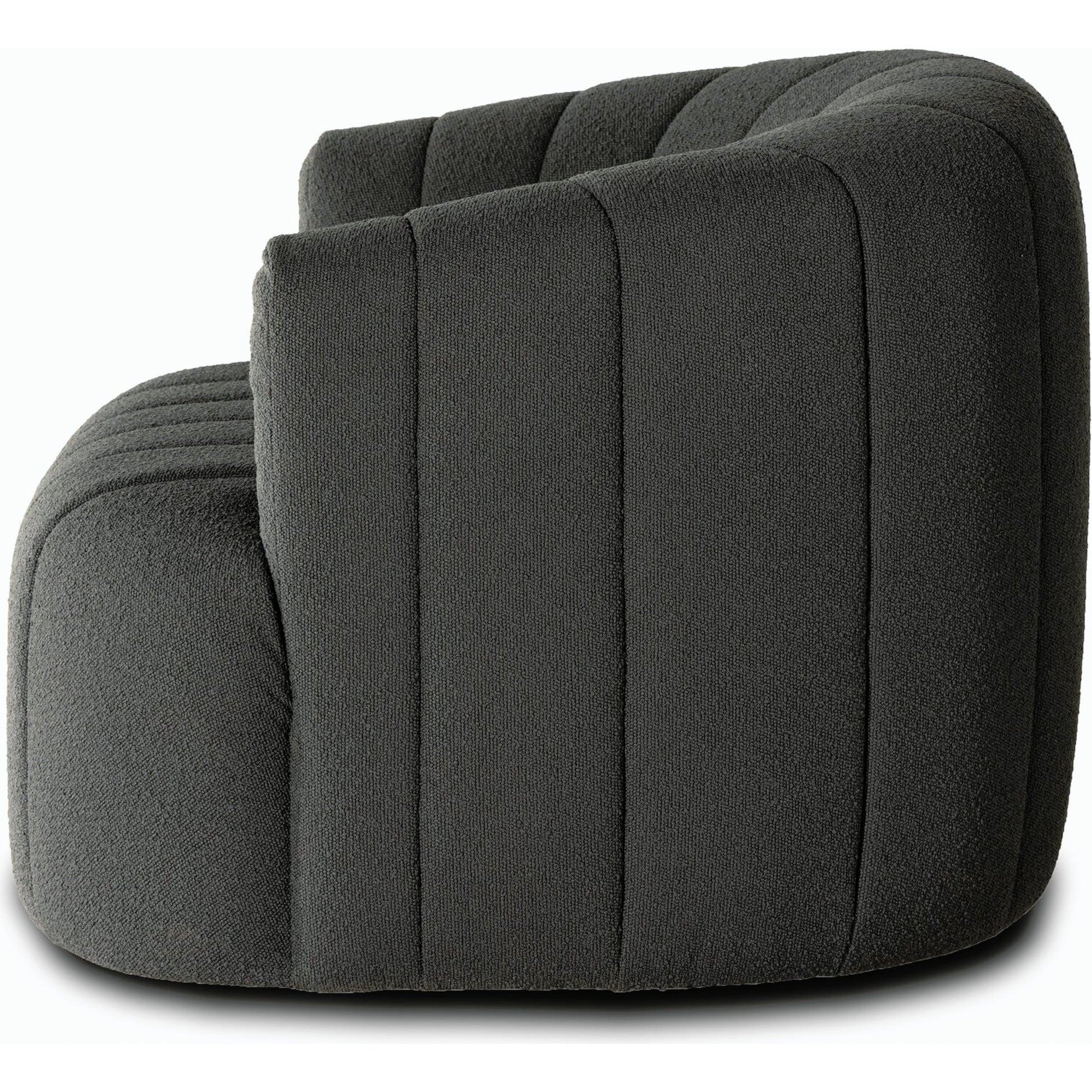 Elliana Swivel Chair by Four Hands. Made from 100% polyester, poplar plywood in a modern style.
