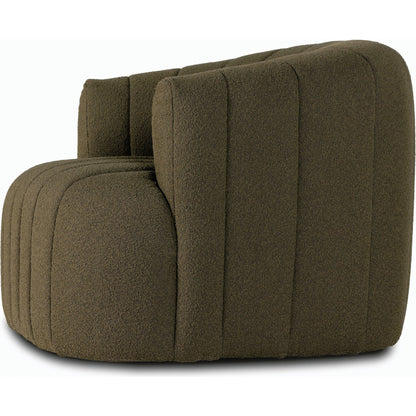 Elliana Swivel Chair by Four Hands. Made from 100% polyester, poplar plywood in a modern style.