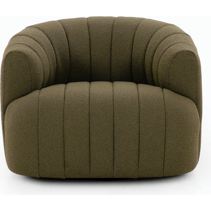 Elliana Swivel Chair by Four Hands. Made from 100% polyester, poplar plywood in a modern style.