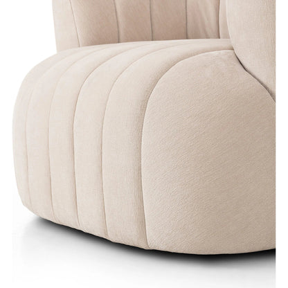 Elliana Swivel Chair by Four Hands. Made from 100% polyester, poplar plywood in a modern style.