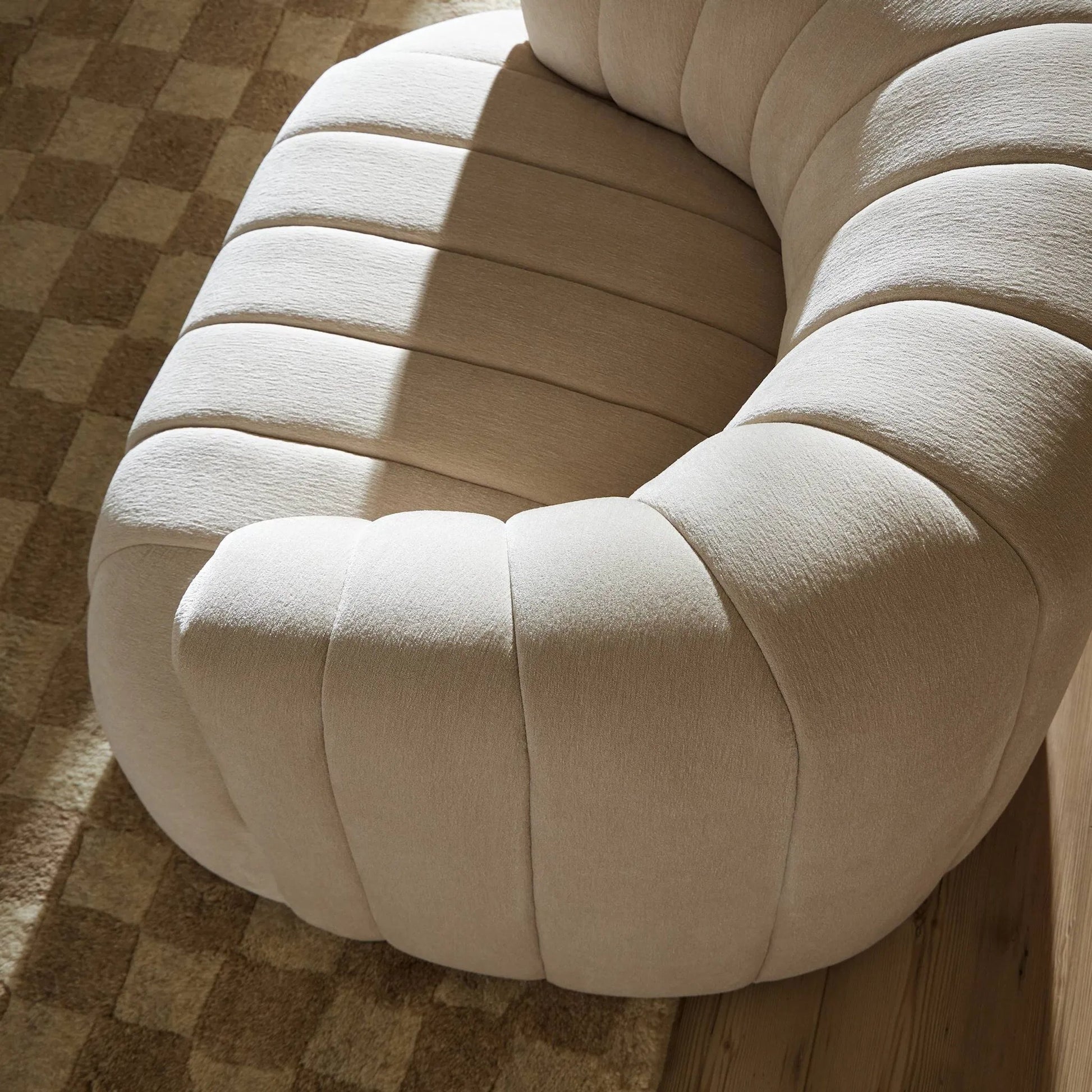 Elliana Swivel Chair by Four Hands. Made from 100% polyester, poplar plywood in a modern style.