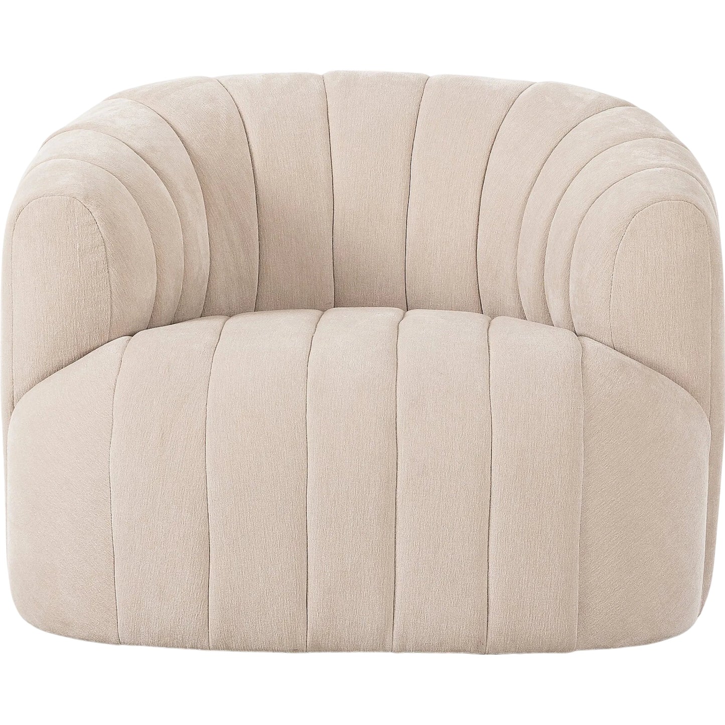 010 SI-2257080 | Additional Silo | Elliana Swivel Chair by Four Hands. Made from 100% polyester, poplar plywood in a modern style.