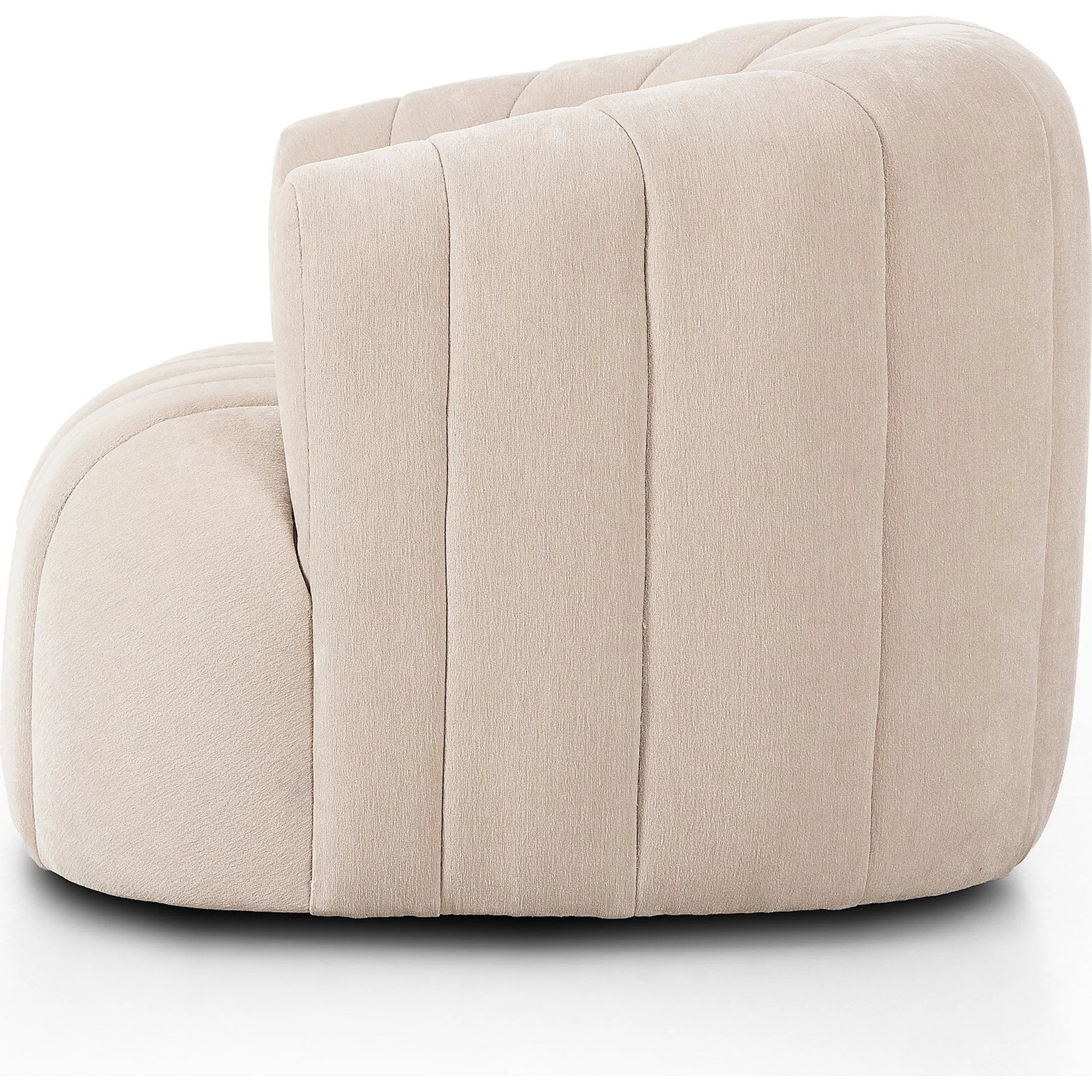 Elliana Swivel Chair by Four Hands. Made from 100% polyester, poplar plywood in a modern style.