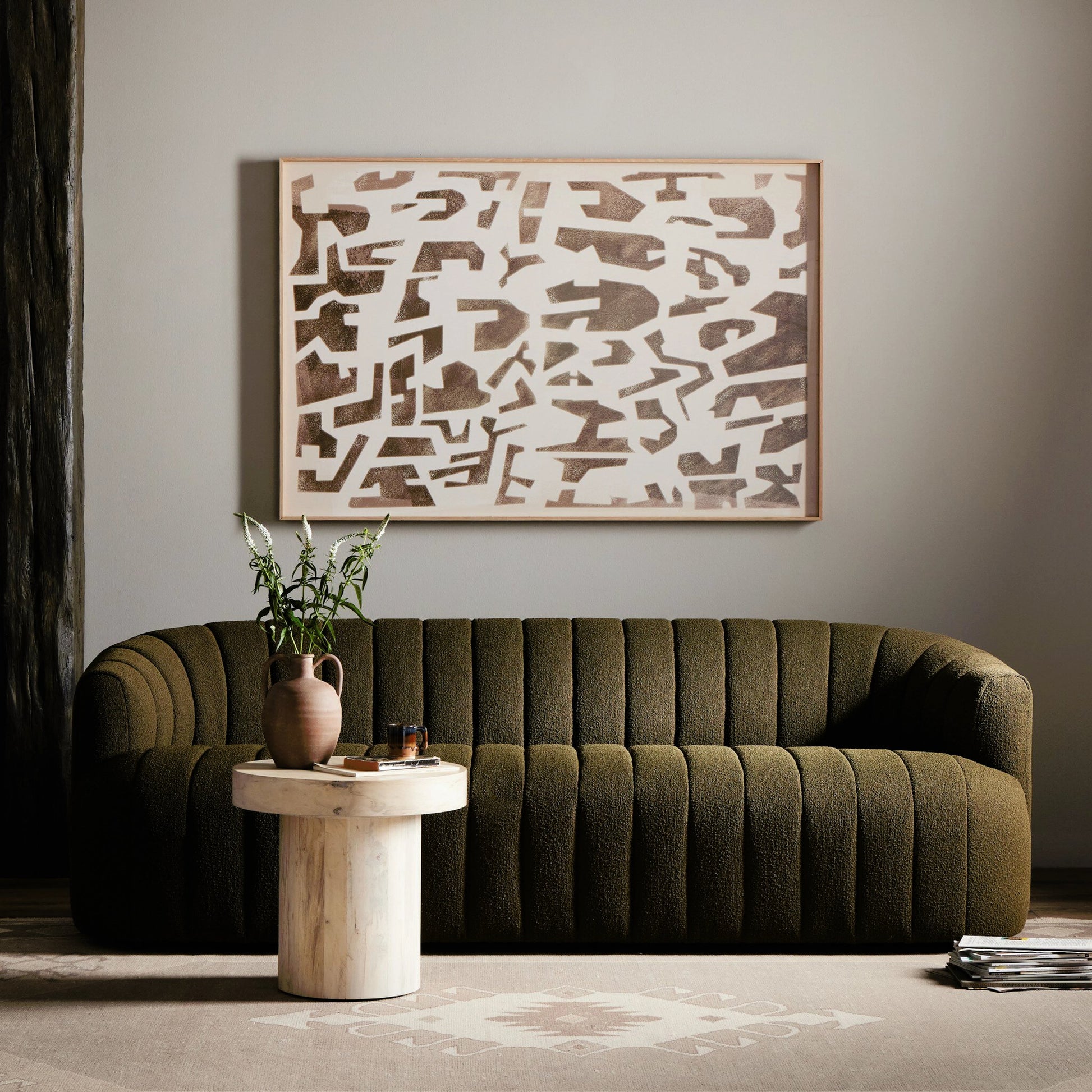 Elliana Sofa by Four Hands. Made from 100% polyester, poplar plywood in a modern style.
