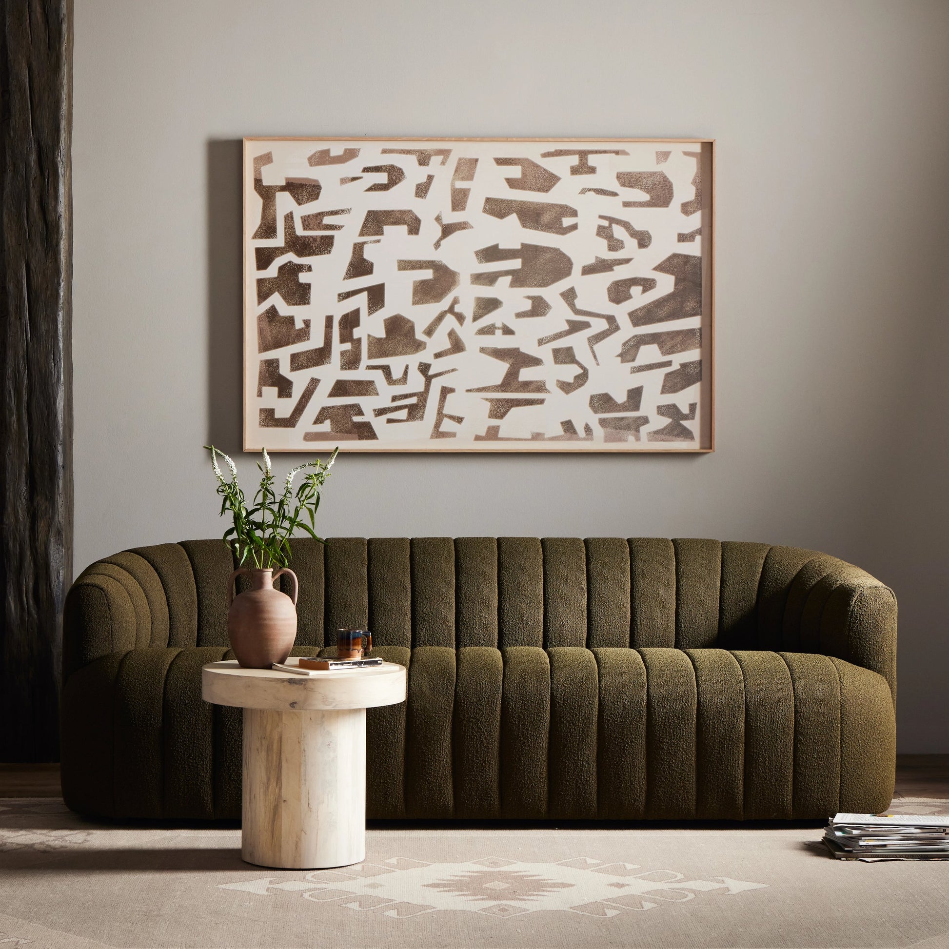 Elliana Sofa by Four Hands. Made from 100% polyester, poplar plywood in a modern style.