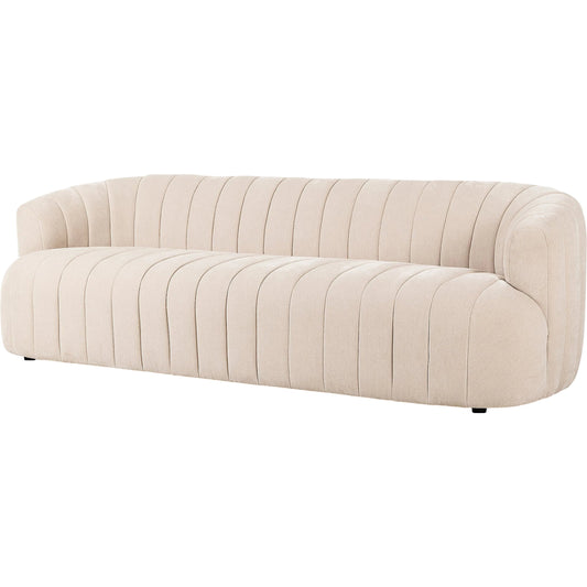 Elliana Sofa by Four Hands in blamont cream. Made from 100% polyester in a unique style.