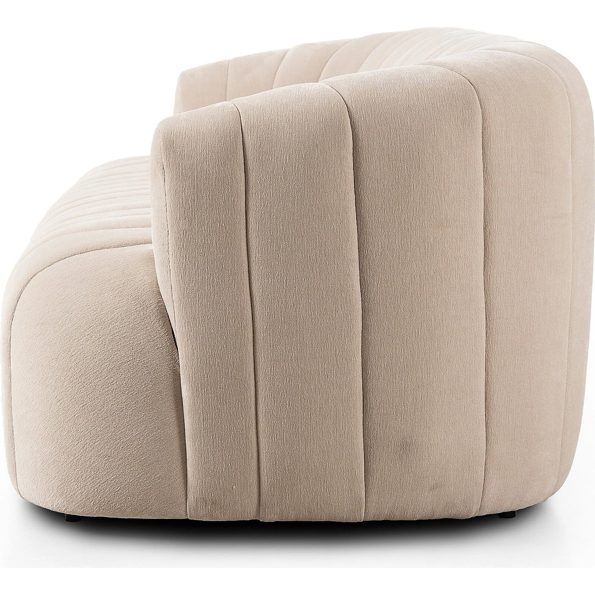 Elliana Sofa by Four Hands in blamont cream. Made from 100% polyester in a unique style.