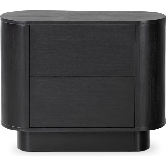 Paden Nightstand by Four Hands. Made from thin acacia veneer, solid acacia in a modern style.