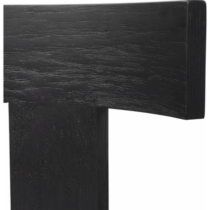 Idris Armless Chair by Uttermost. Made from birch solid wood, bent wood, plywood, foam, fabric in a modern style.