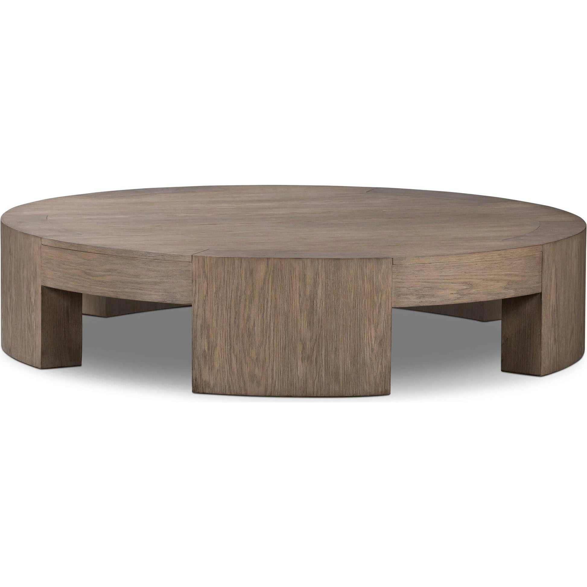 Sheffield Coffee Table by Four Hands. Made from oak veneer in a modern style.