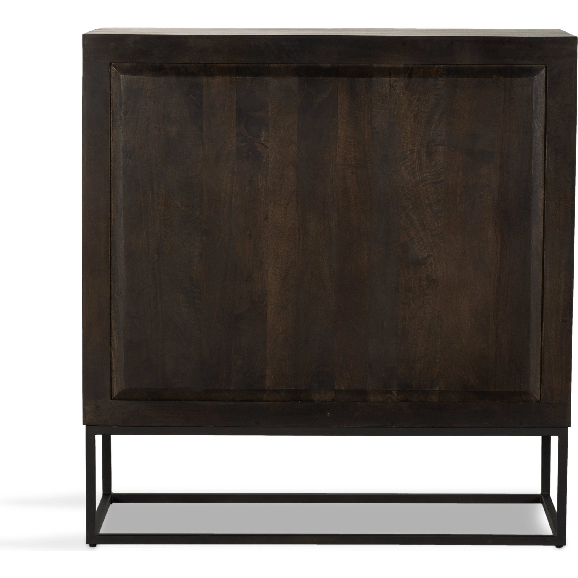 Kelby Bar Cabinet by Four Hands. Made from iron, solid mango in a modern style.