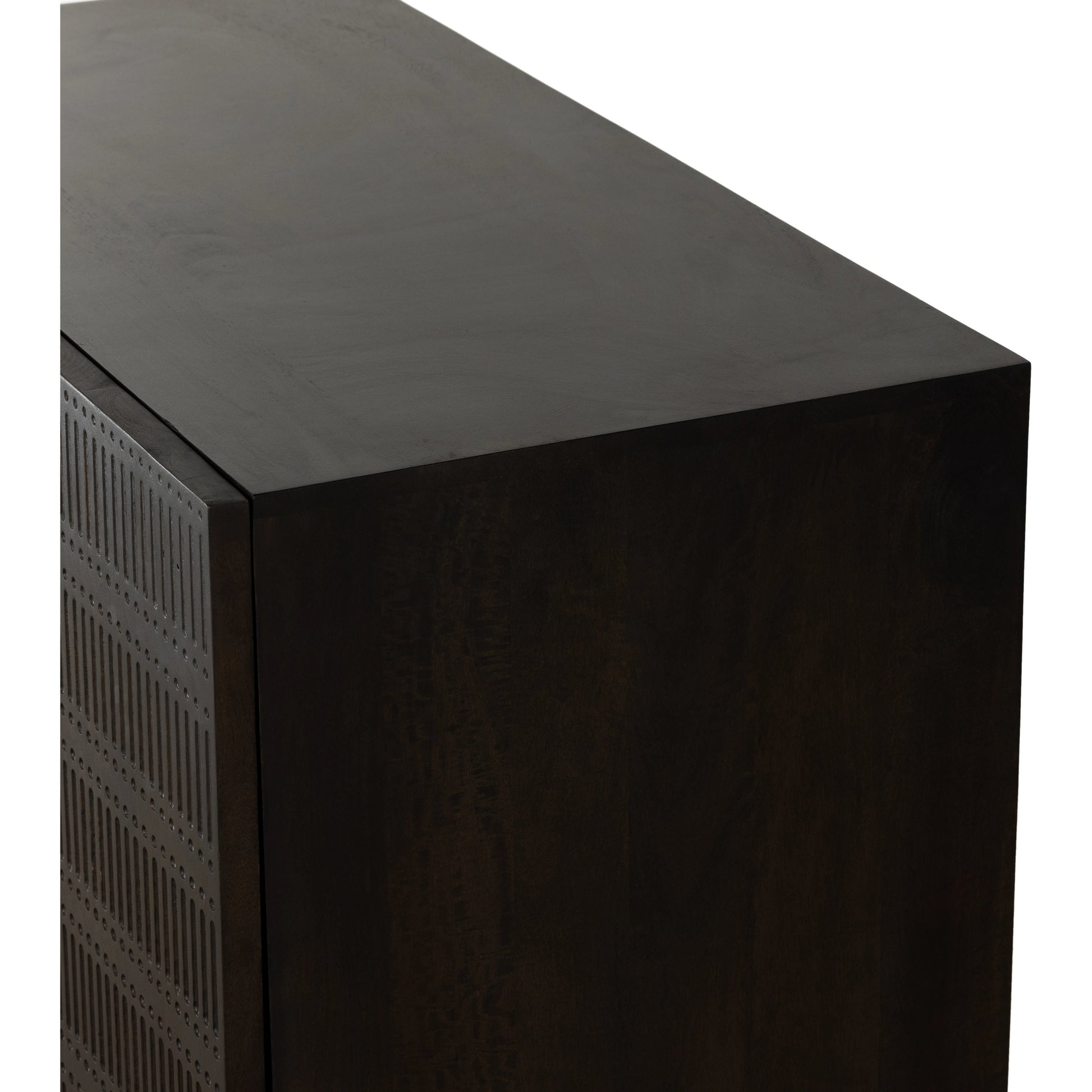 Kelby Bar Cabinet by Four Hands. Made from iron, solid mango in a modern style.