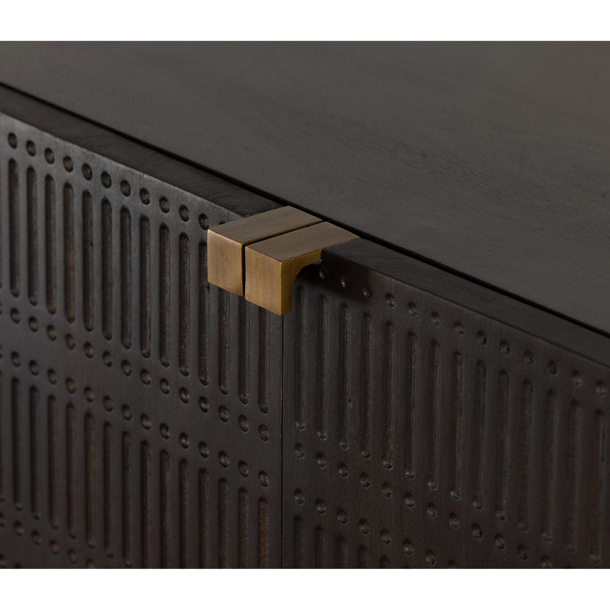 Kelby Bar Cabinet by Four Hands. Made from iron, solid mango in a modern style.