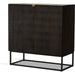 Kelby Bar Cabinet by Four Hands. Made from iron, solid mango in a modern style.