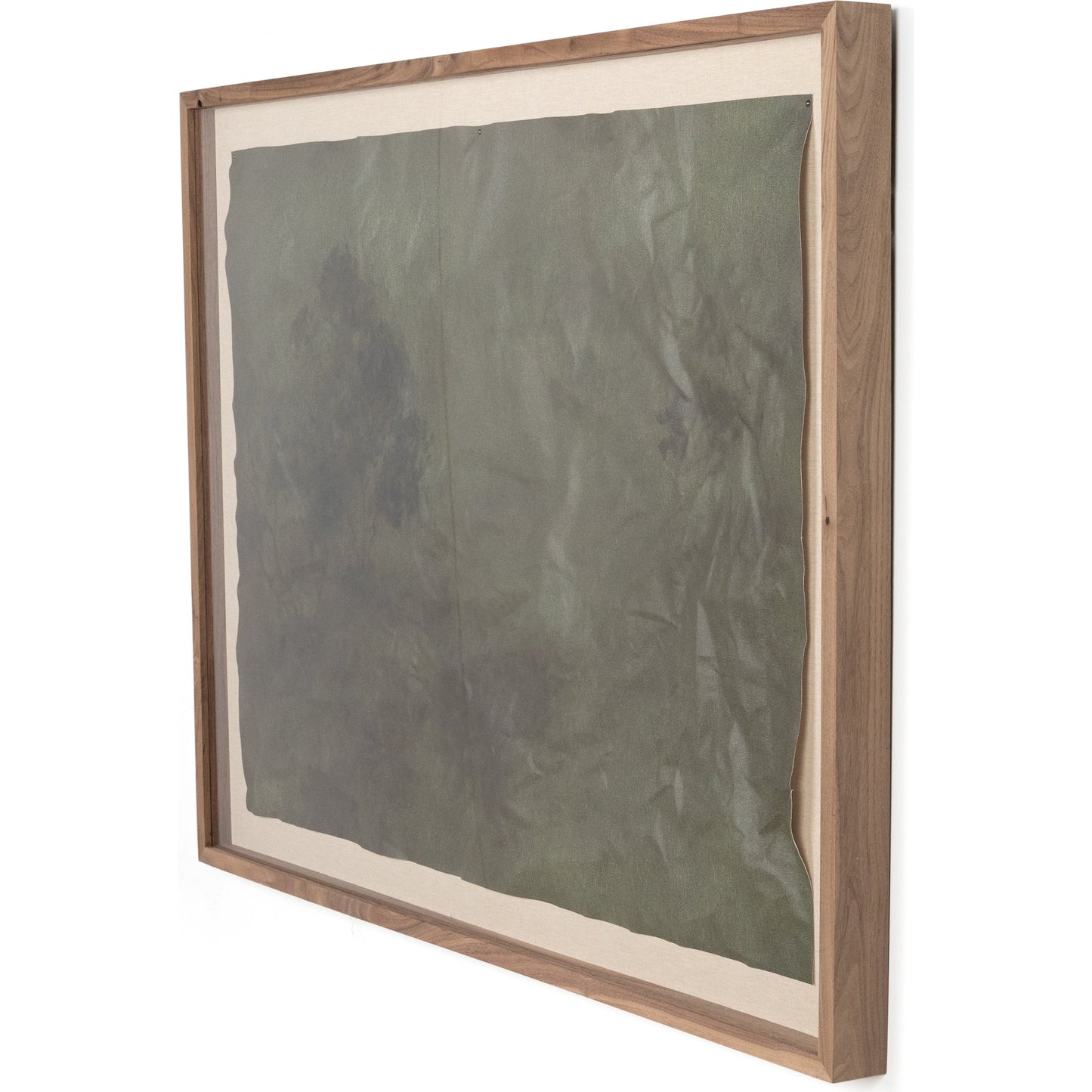 002 SI-1902496 | Additional Silo | Intertwined by Aileen Fitzgerald by Four Hands in walnut. Made from linen backer, rustic walnut, matte canvas in a transitional style.