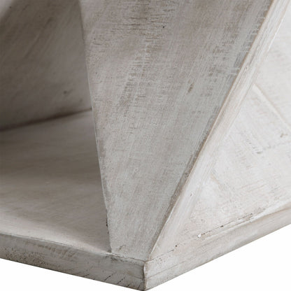 Benue Ottoman by Uttermost in gray. Made from fir, mdf, linen in a modern style.