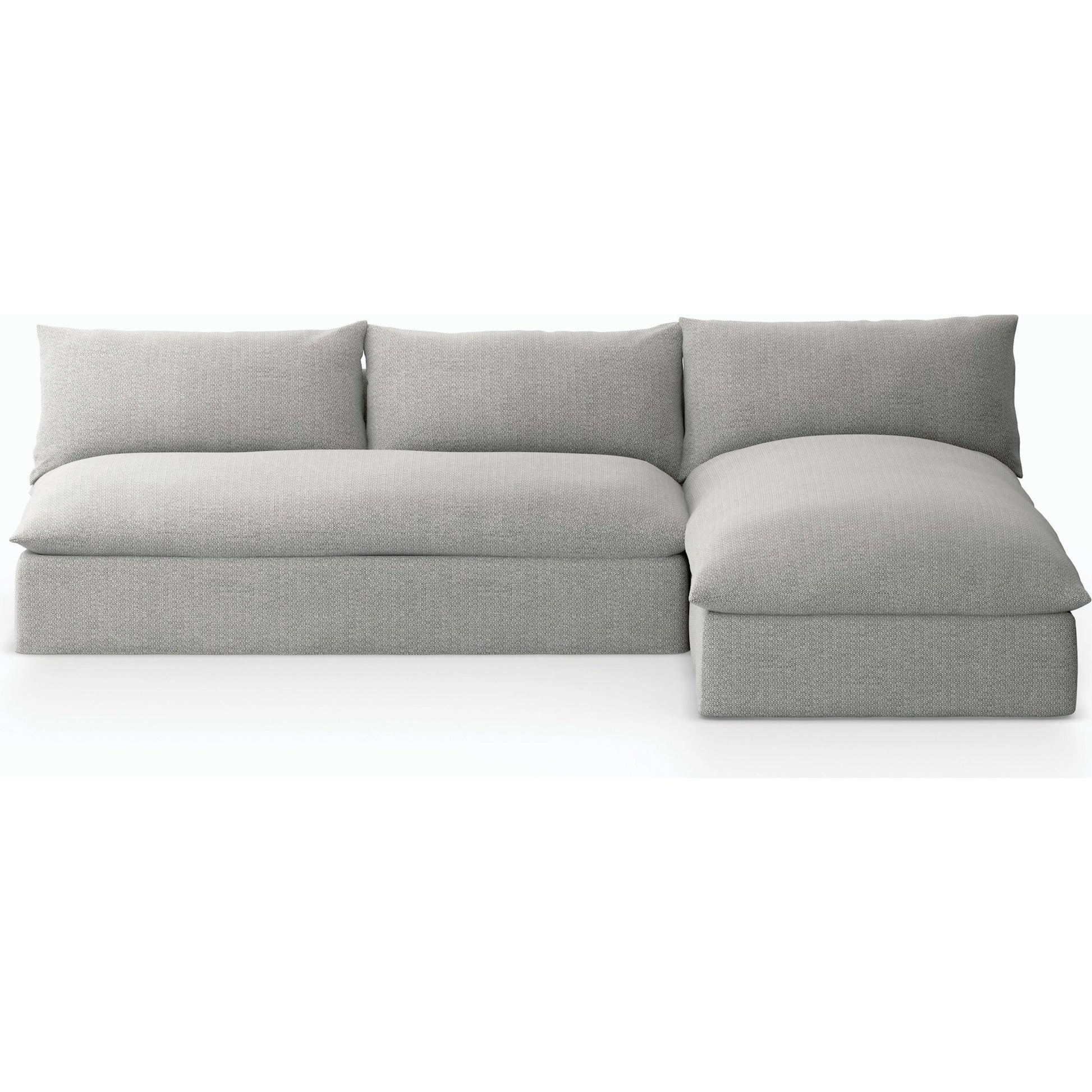 Grant Outdoor 2-PC Sectional by Four Hands. Made from 100% olefin, 91% polyurethane foam pad, 9% polyester fiber batting in a transitional style.