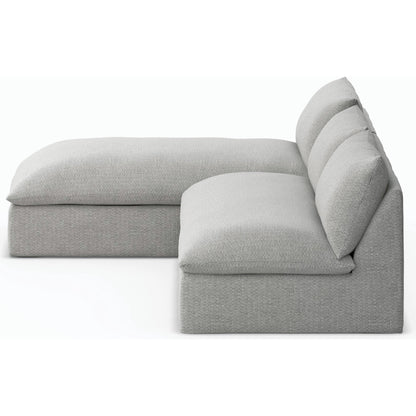 Grant Outdoor 2-PC Sectional by Four Hands. Made from 100% olefin, 91% polyurethane foam pad, 9% polyester fiber batting in a transitional style.