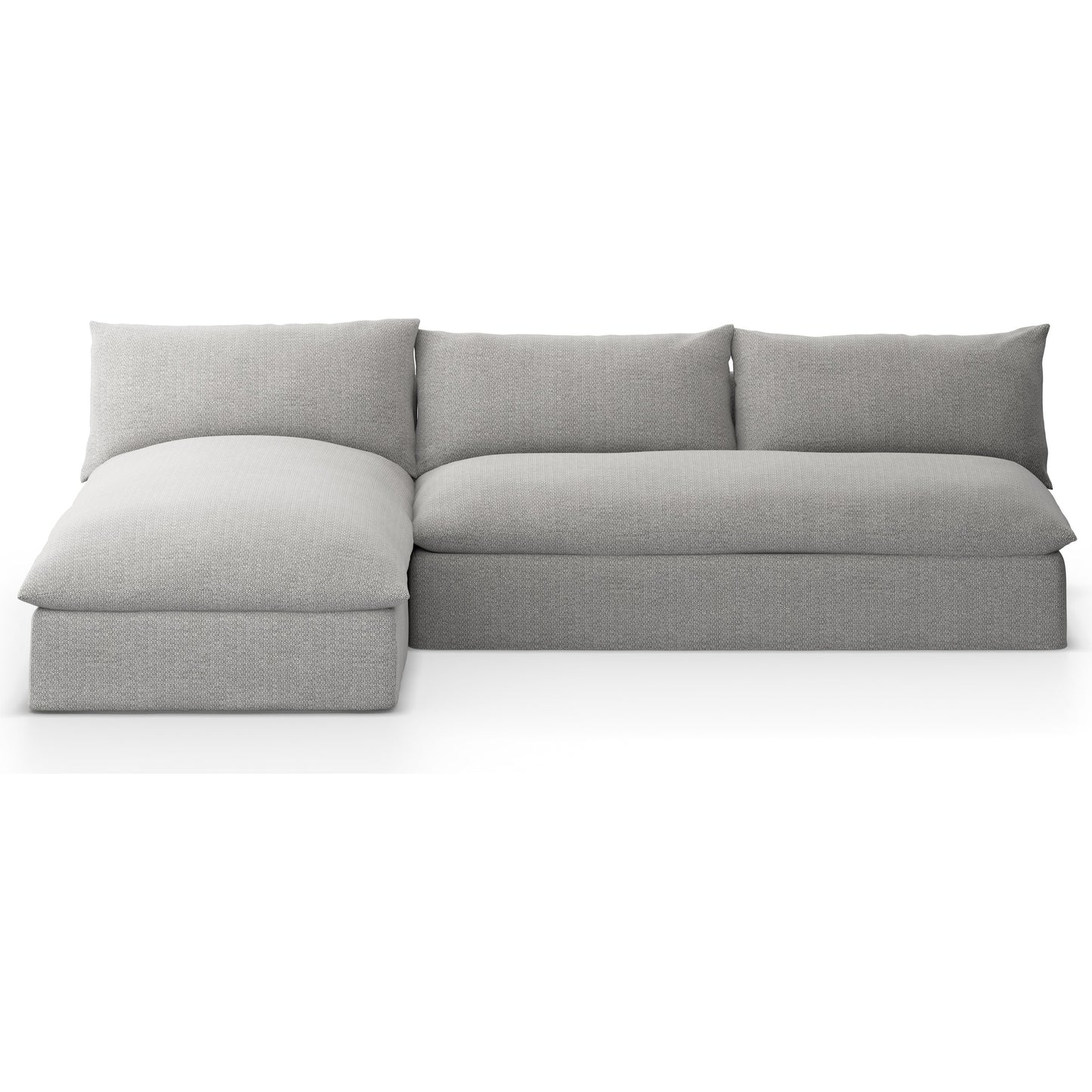 007 SI-1902151 | Additional Silo | Grant Outdoor 2-PC Sectional by Four Hands. Made from 100% olefin, 91% polyurethane foam pad, 9% polyester fiber batting in a transitional style.
