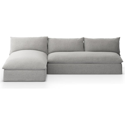 Grant Outdoor 2-PC Sectional by Four Hands. Made from 100% olefin, 91% polyurethane foam pad, 9% polyester fiber batting in a transitional style.