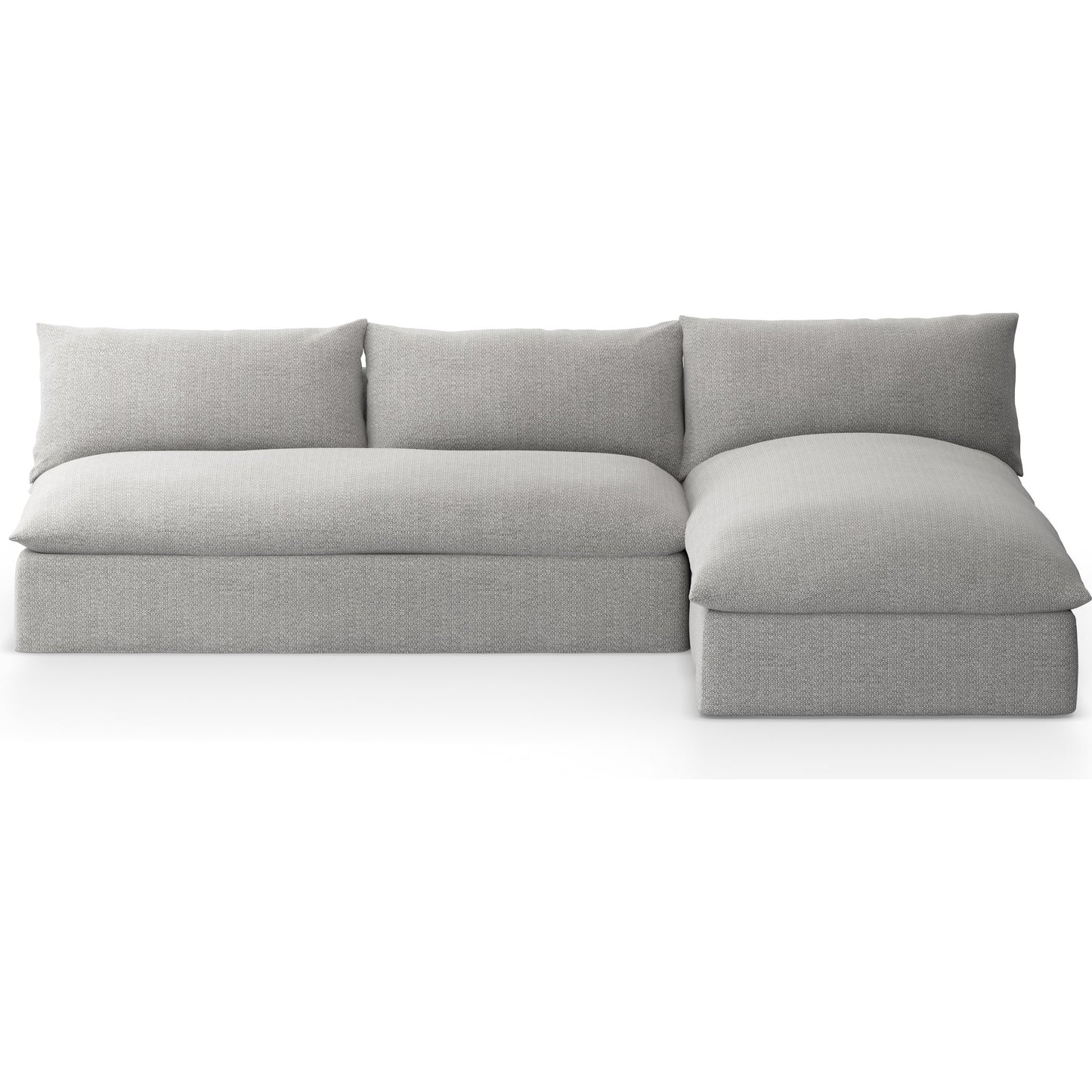 019 SI-1902151 | Additional Silo | Grant Outdoor 2-PC Sectional by Four Hands. Made from 100% olefin, 91% polyurethane foam pad, 9% polyester fiber batting in a transitional style.