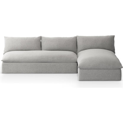 Grant Outdoor 2-PC Sectional by Four Hands. Made from 100% olefin, 91% polyurethane foam pad, 9% polyester fiber batting in a transitional style.