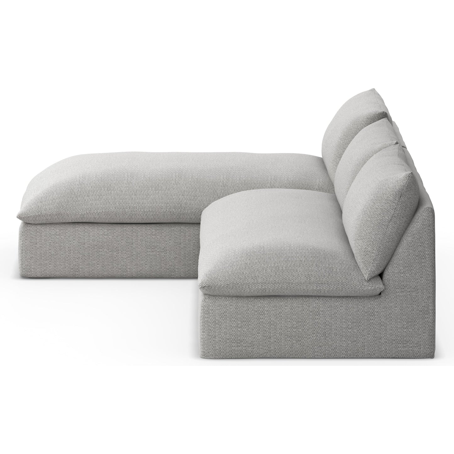 009 SI-1902151 | Additional Silo | Grant Outdoor 2-PC Sectional by Four Hands. Made from 100% olefin, 91% polyurethane foam pad, 9% polyester fiber batting in a transitional style.