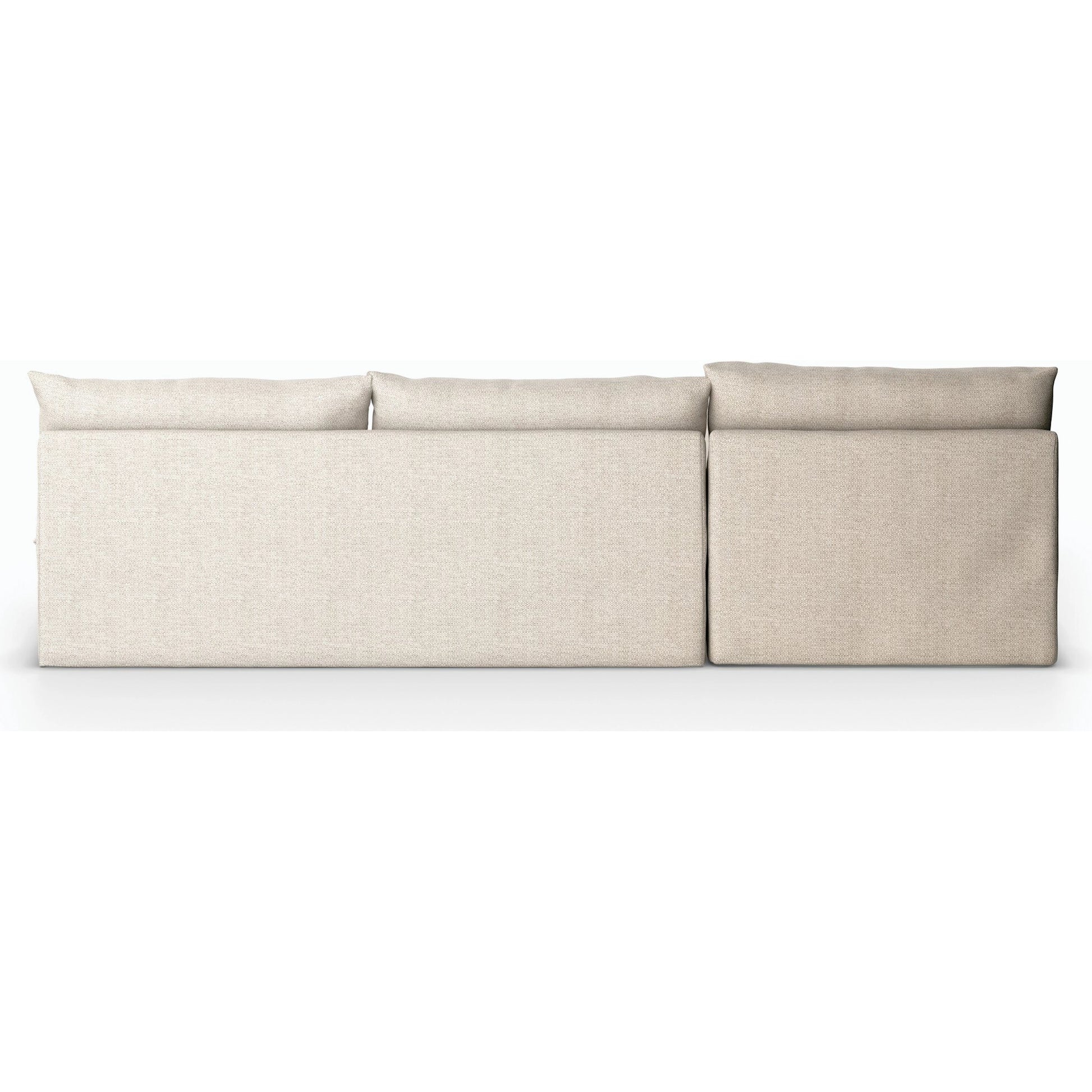 Grant Outdoor 2-PC Sectional by Four Hands. Made from 100% olefin, 91% polyurethane foam pad, 9% polyester fiber batting in a transitional style.