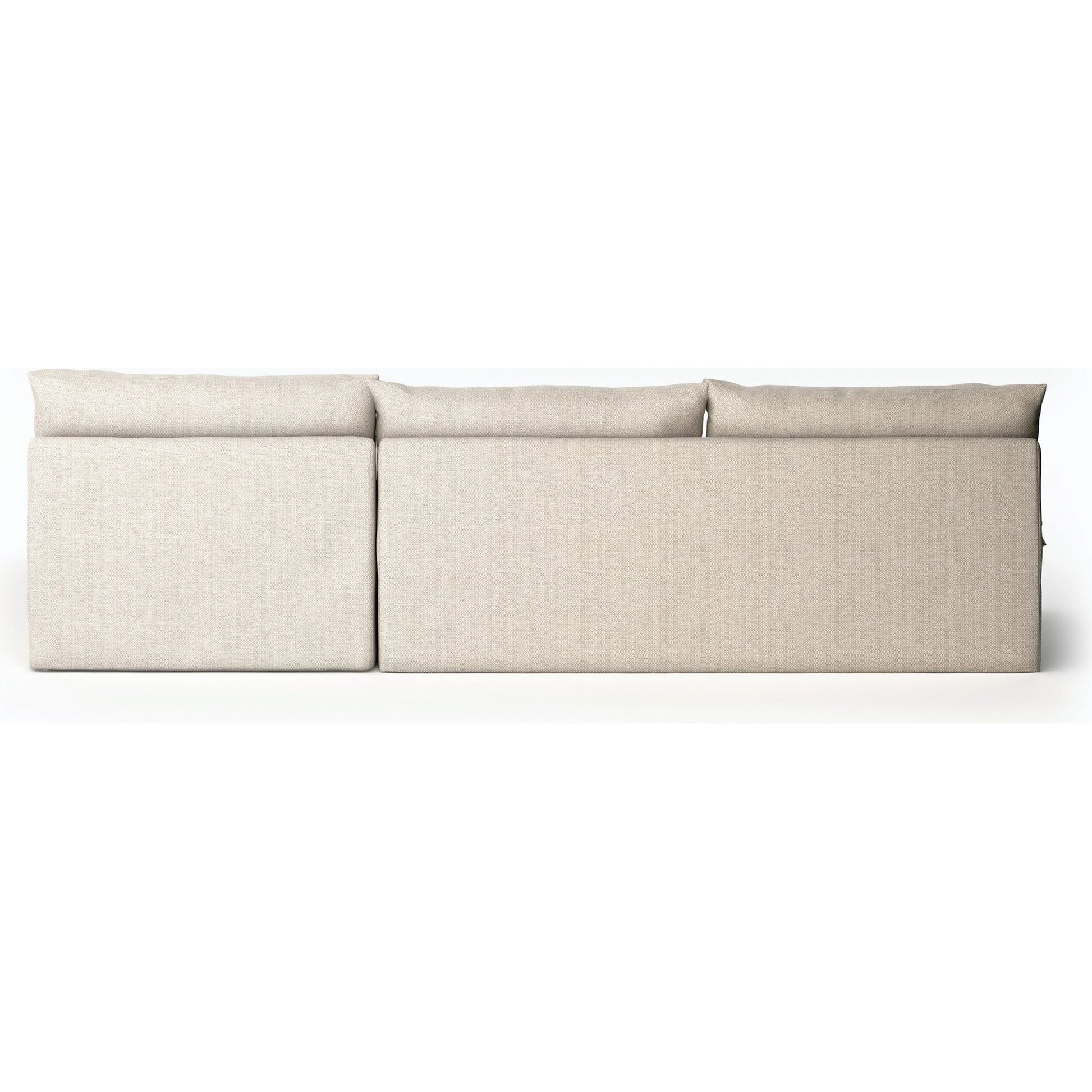 Grant Outdoor 2-PC Sectional by Four Hands. Made from 100% olefin, 91% polyurethane foam pad, 9% polyester fiber batting in a transitional style.