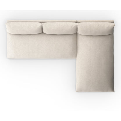 Grant Outdoor 2-PC Sectional by Four Hands. Made from 100% olefin, 91% polyurethane foam pad, 9% polyester fiber batting in a transitional style.