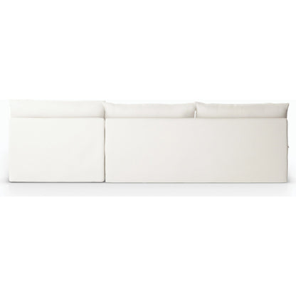 Grant Outdoor 2-PC Sectional by Four Hands. Made from 100% olefin, 91% polyurethane foam pad, 9% polyester fiber batting in a transitional style.