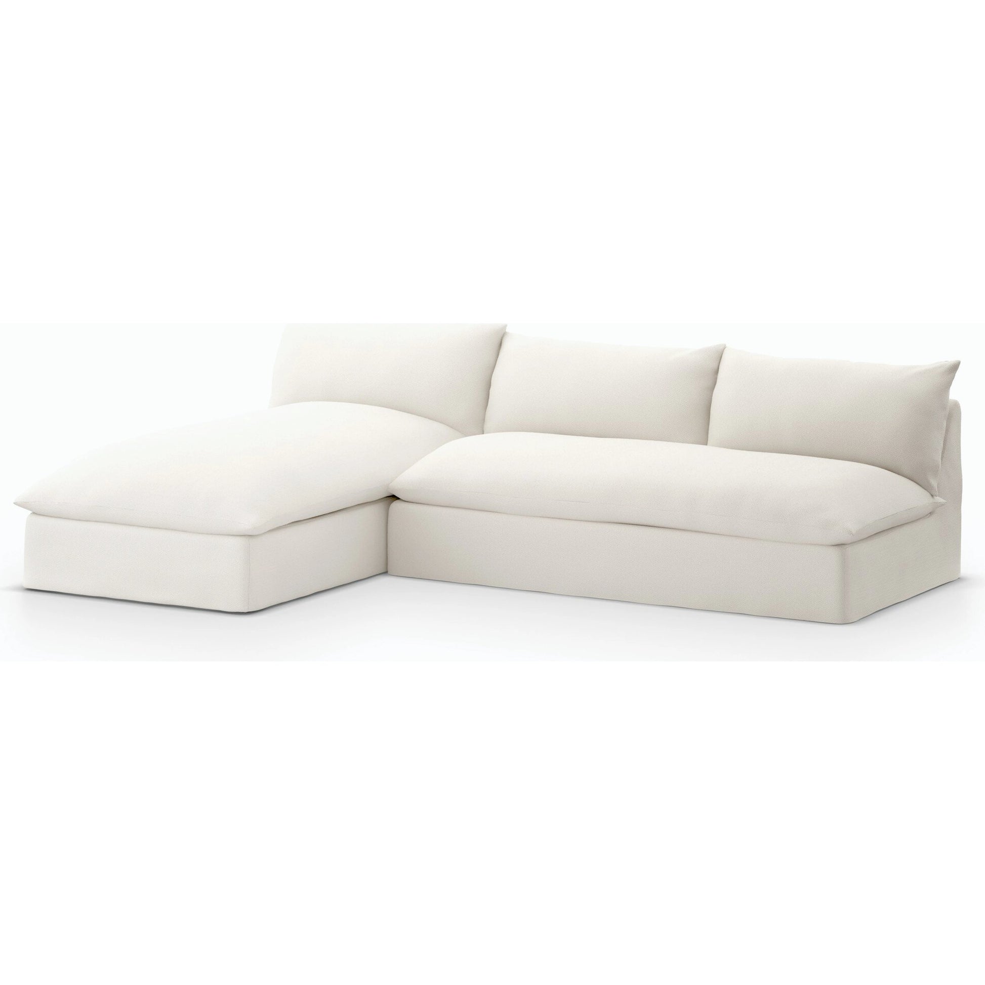 Grant Outdoor 2-PC Sectional by Four Hands. Made from 100% olefin, 91% polyurethane foam pad, 9% polyester fiber batting in a transitional style.