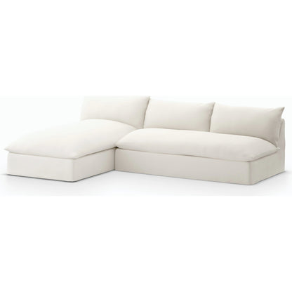 Grant Outdoor 2-PC Sectional by Four Hands. Made from 100% olefin, 91% polyurethane foam pad, 9% polyester fiber batting in a transitional style.