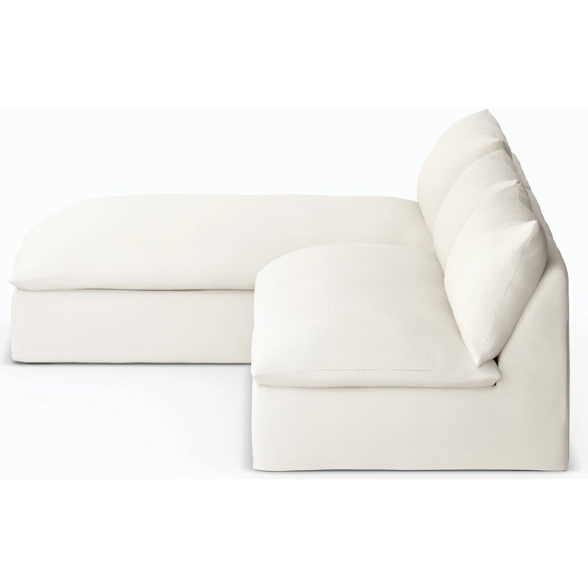 Grant Outdoor 2-PC Sectional by Four Hands. Made from 100% olefin, 91% polyurethane foam pad, 9% polyester fiber batting in a transitional style.