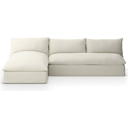 Grant Outdoor 2-PC Sectional by Four Hands. Made from 100% olefin, 91% polyurethane foam pad, 9% polyester fiber batting in a transitional style.