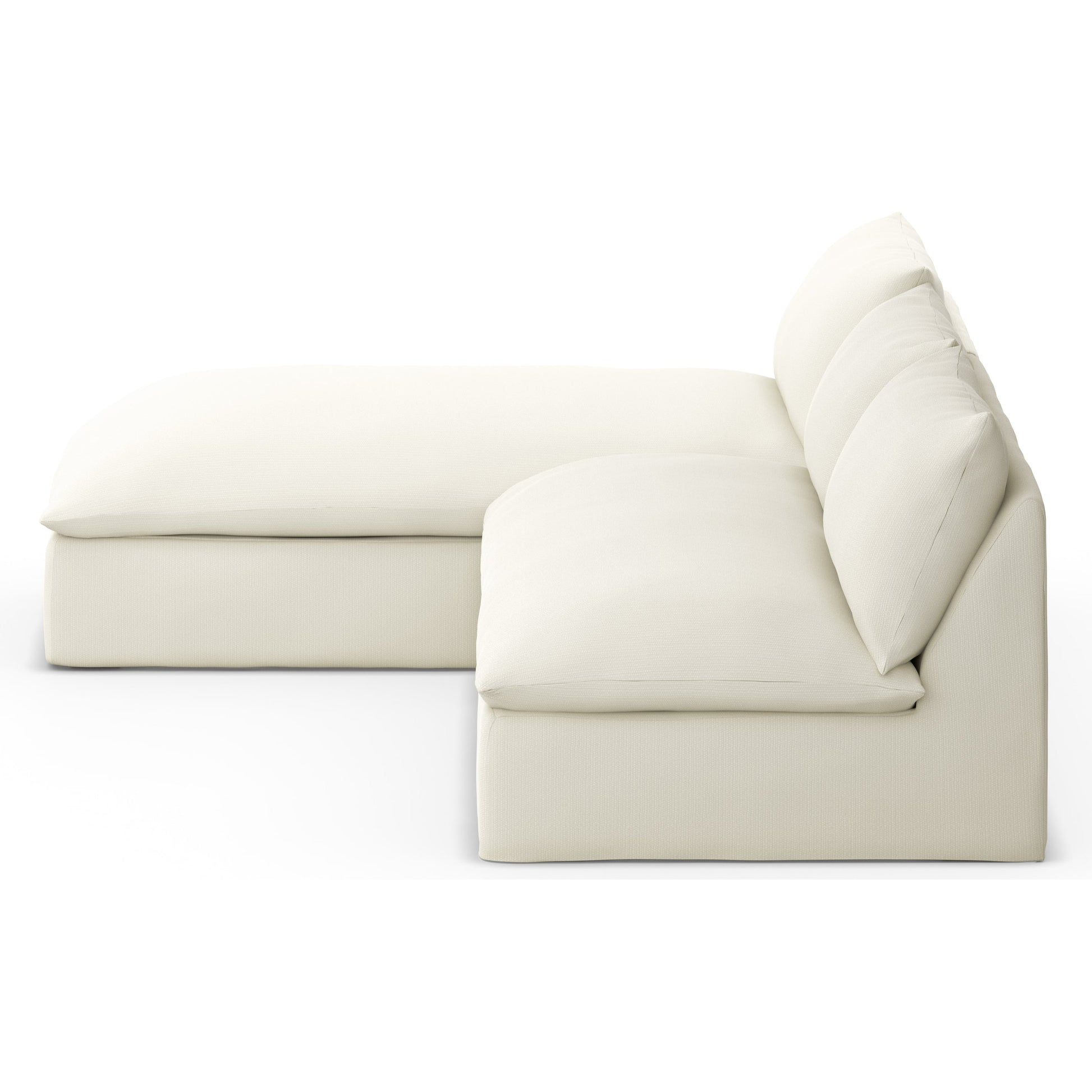 Grant Outdoor 2-PC Sectional by Four Hands. Made from 100% olefin, 91% polyurethane foam pad, 9% polyester fiber batting in a transitional style.