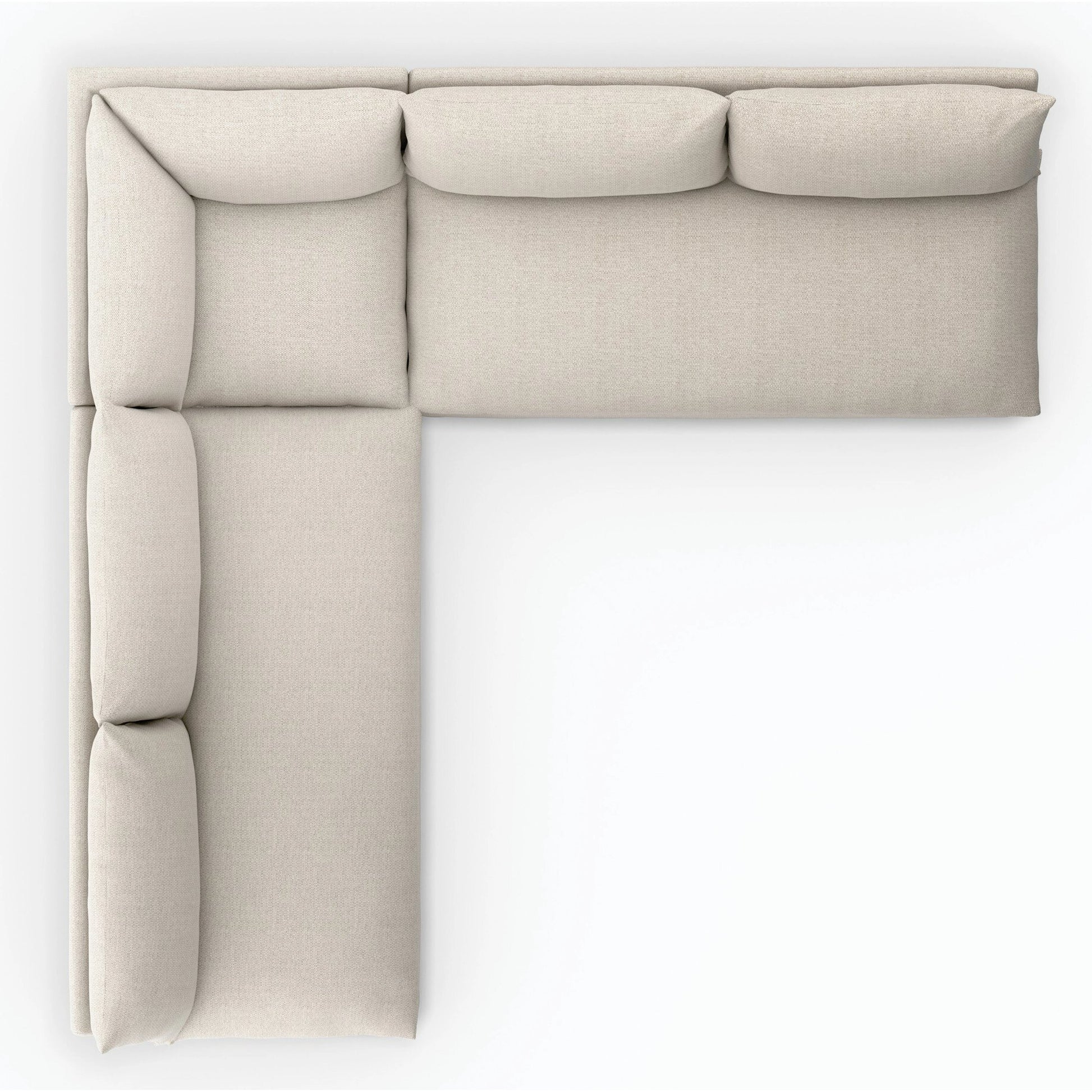 Grant Outdoor 3-PC Sectional by Four Hands. Made from 100% olefin, 91% polyurethane foam pad, 9% polyester fiber batting in a transitional style.