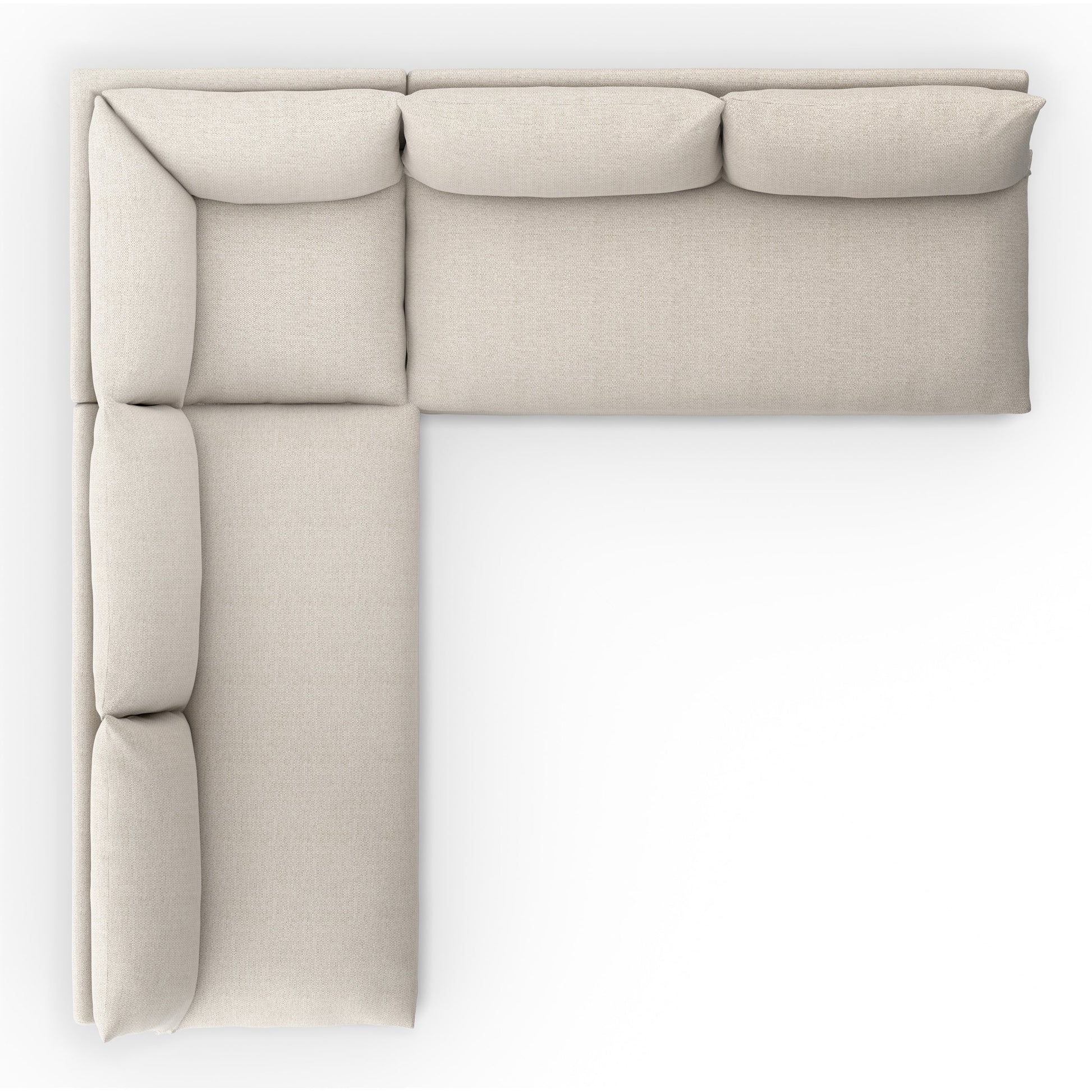 Grant Outdoor 3-PC Sectional by Four Hands. Made from 100% olefin, 91% polyurethane foam pad, 9% polyester fiber batting in a transitional style.